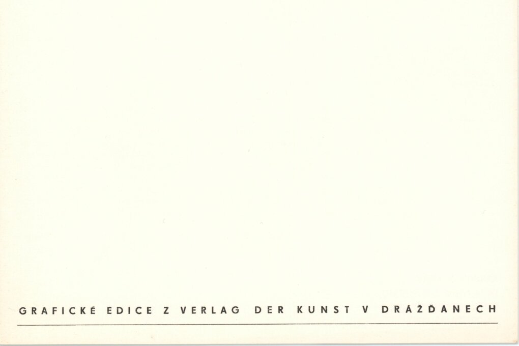 Grafické edice z&nbsp;Verlag der Kunst v&nbsp;Drážďanech